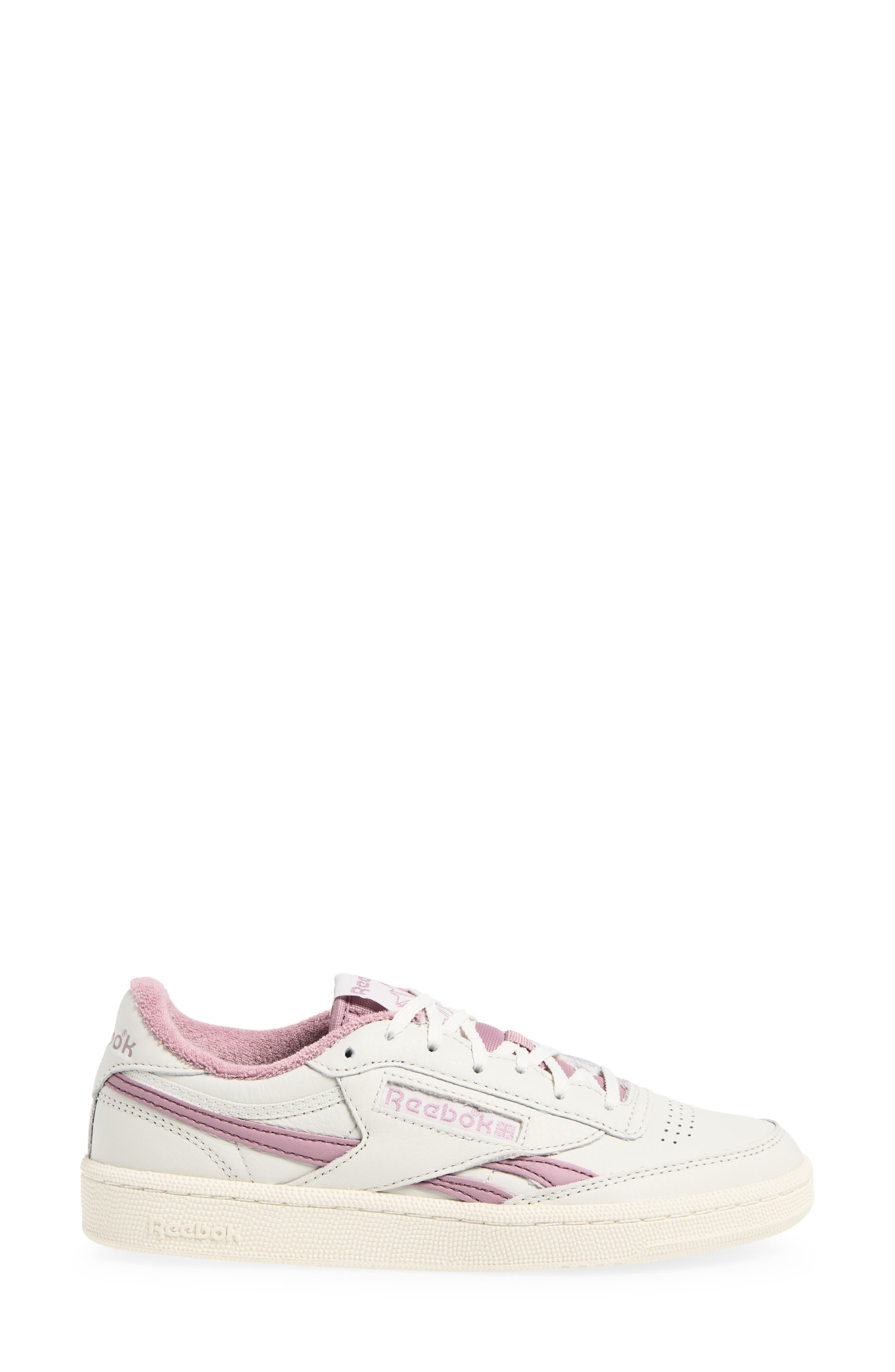 Club C Revenge Sneaker, Alternate, color, GREY CHALK PRPLE