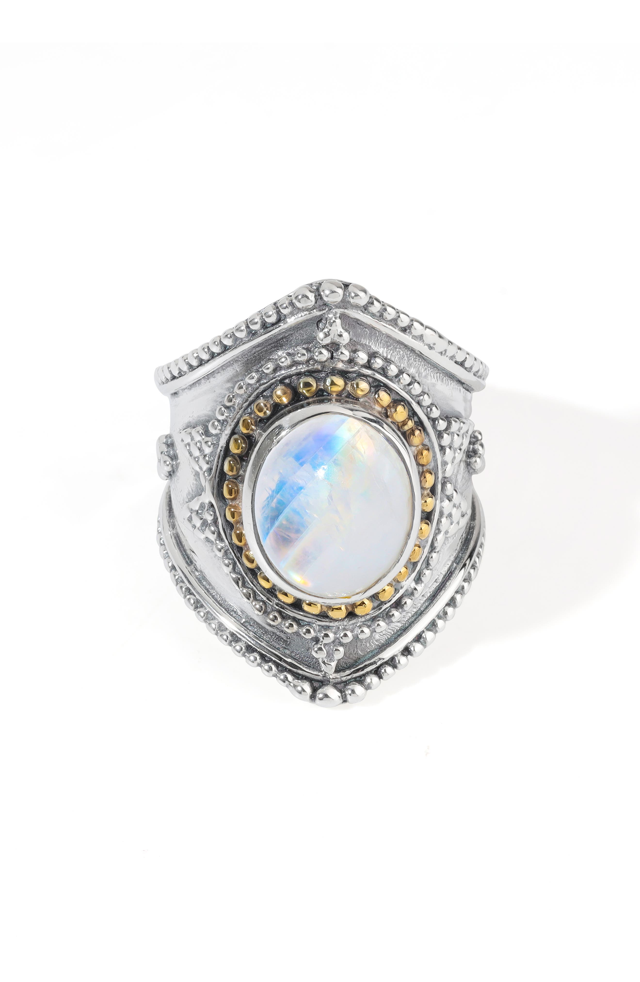 YS GEMS Moonstone Ring