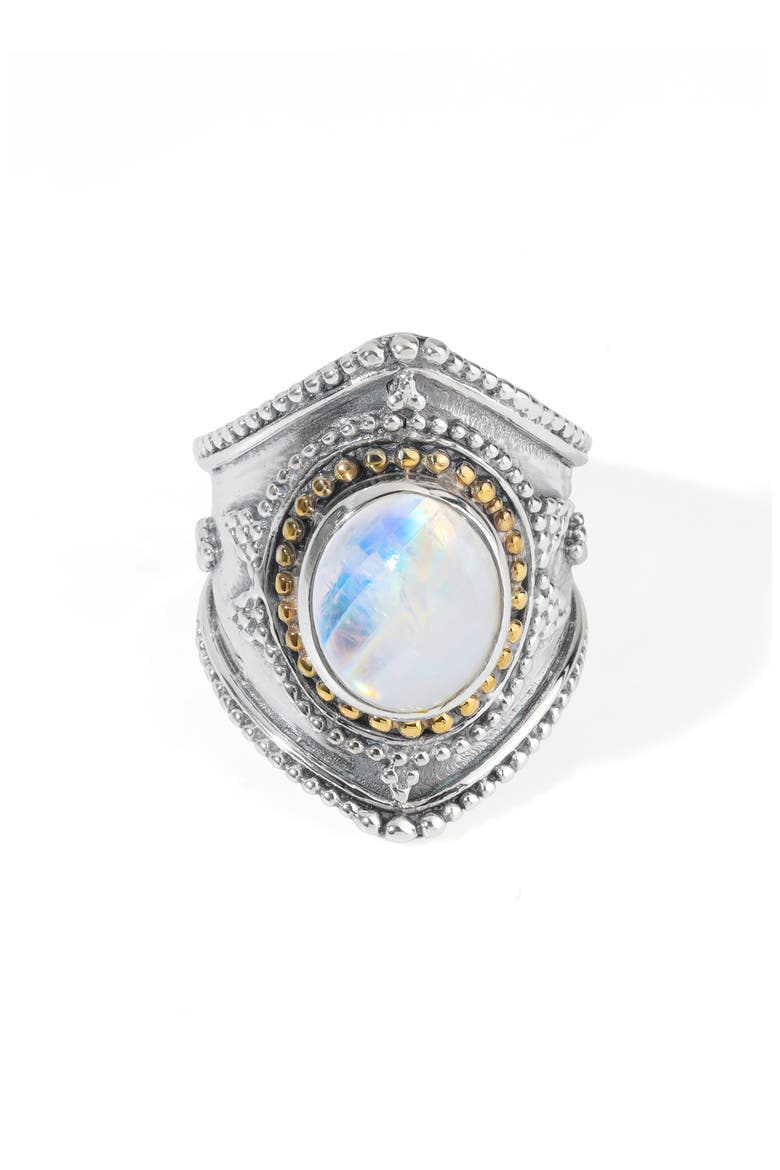 Moonstone Ring, Main, color, BLUE