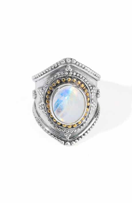YS GEMS Moonstone Ring