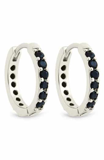 Zadie CZ Everyday Hoop Earrings