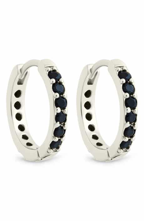 Zadie CZ Everyday Hoop Earrings