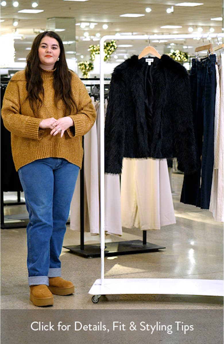 Faux Fur Jacket, sales video thumbnail