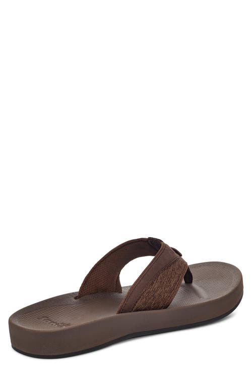 Sanuk Cosmic Seas Water Friendly Flip Flop In Transparent