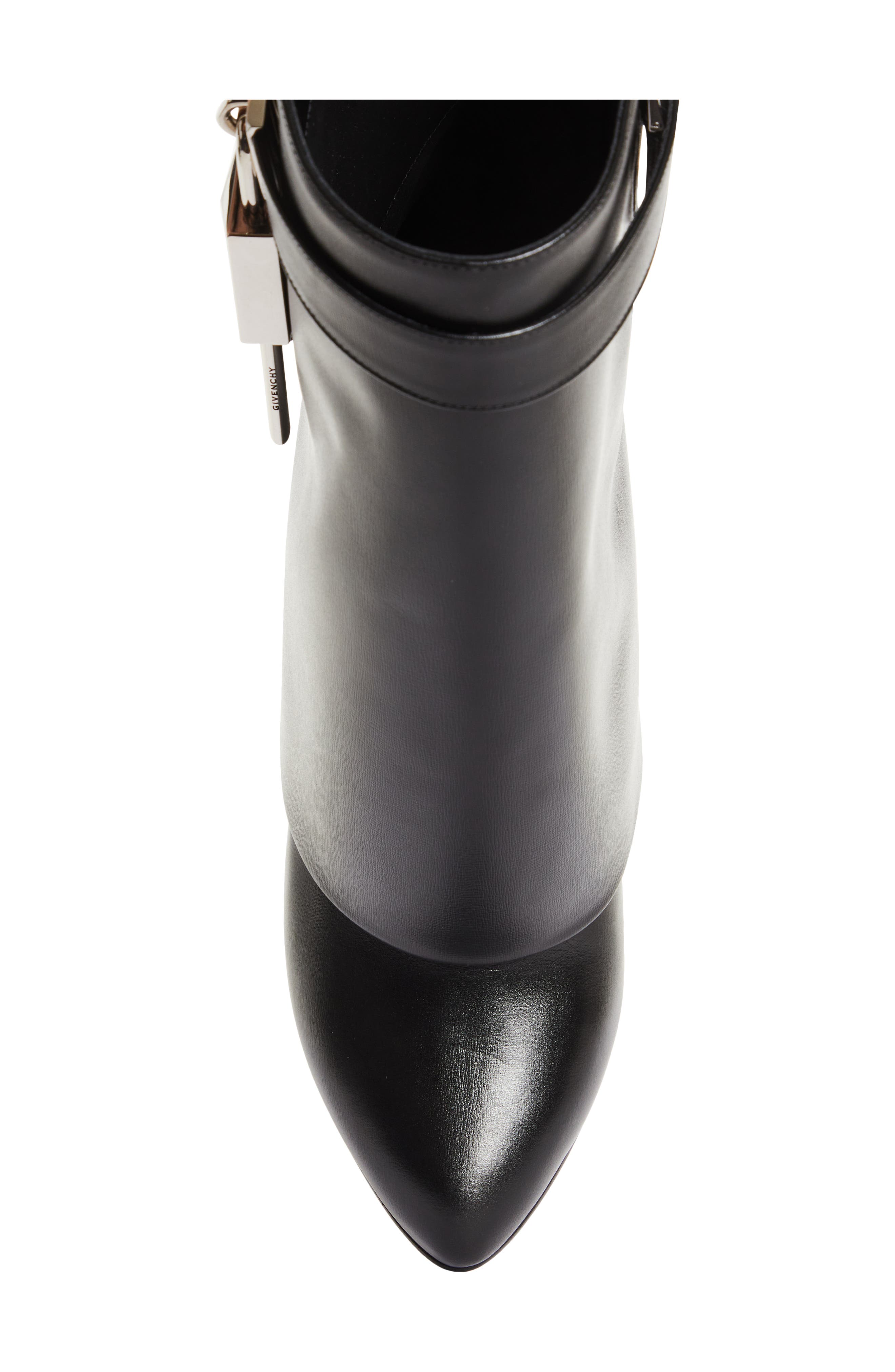 Givenchy Shark Lock Ankle Boot, Alternate, color, 