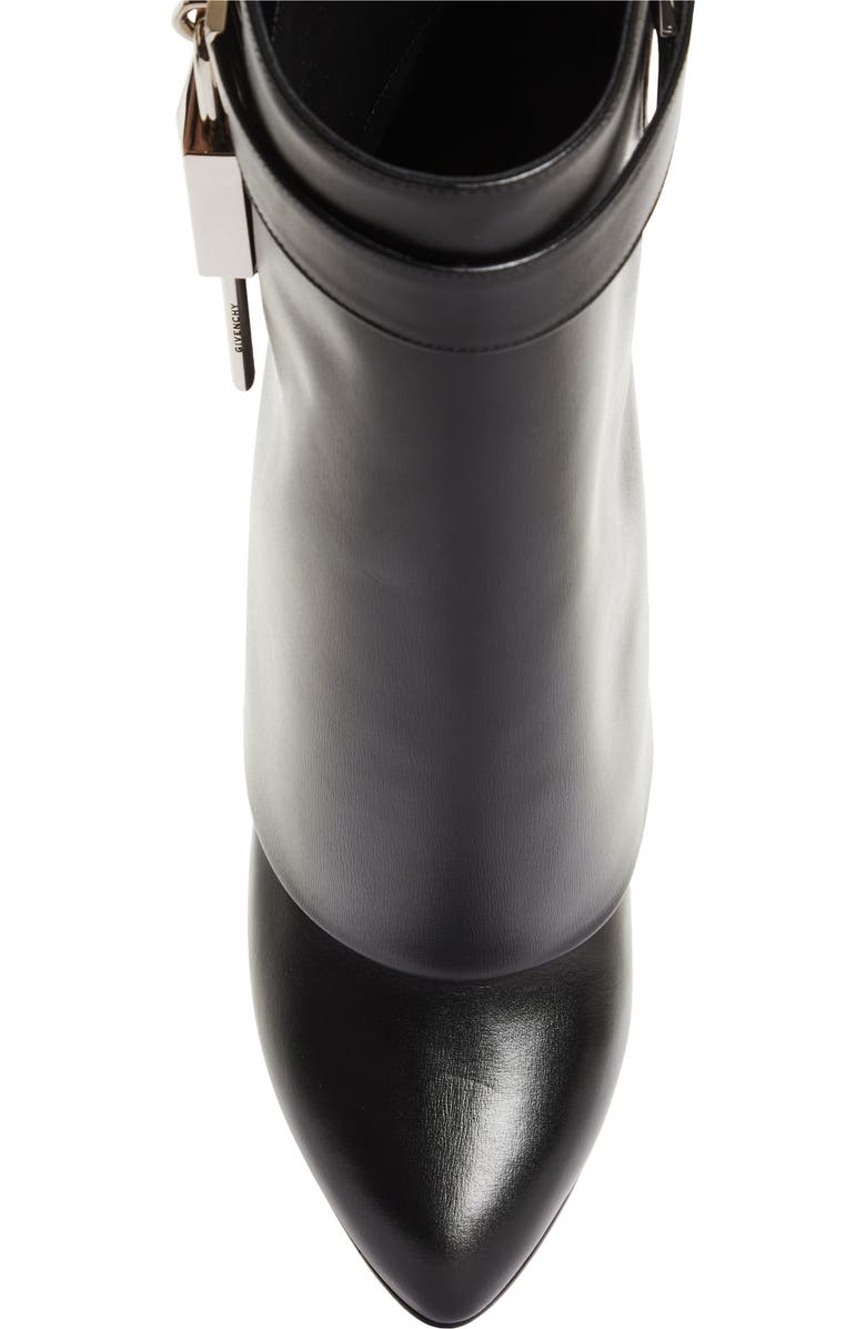 Givenchy Shark Lock Ankle Boot, Alternate, color, Black