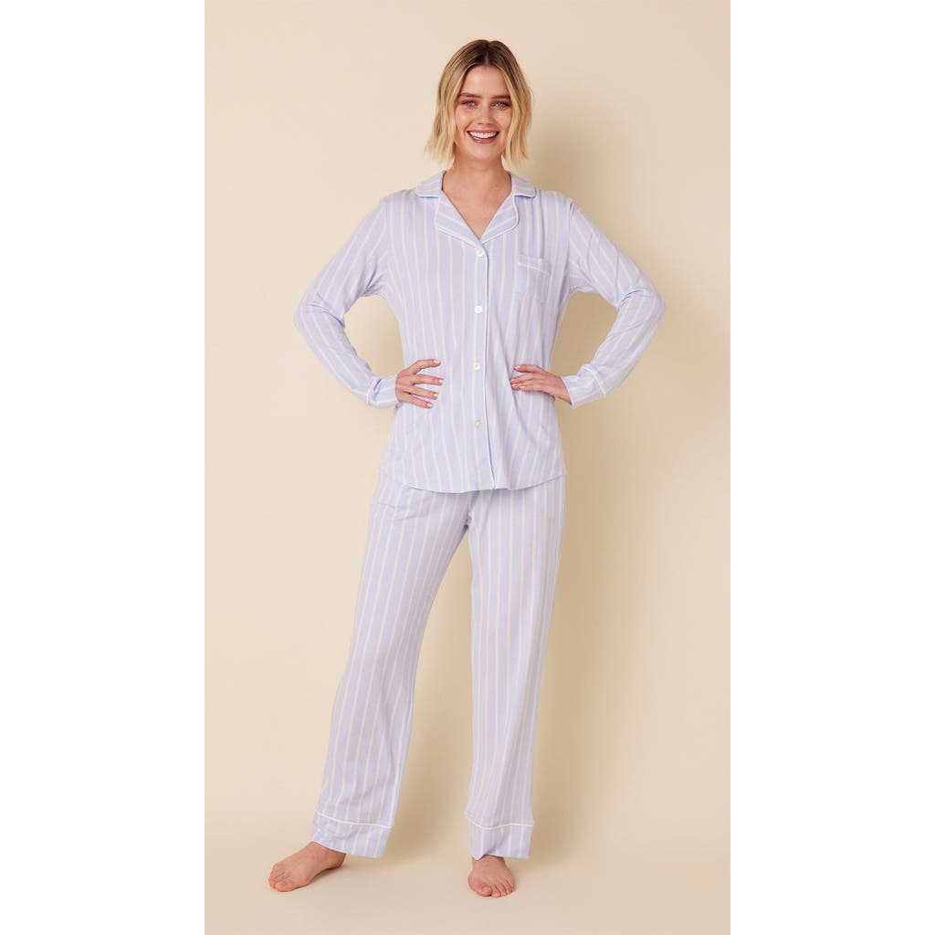 The Cat's Pajamas Pima Knit Pajama Set