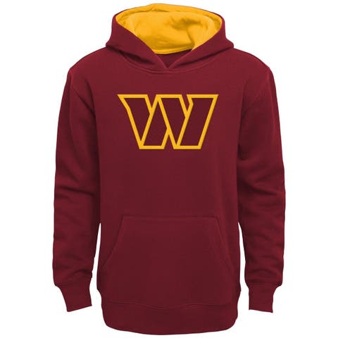Preschool Burgundy Washington Commanders Prime Pullover Hoodie