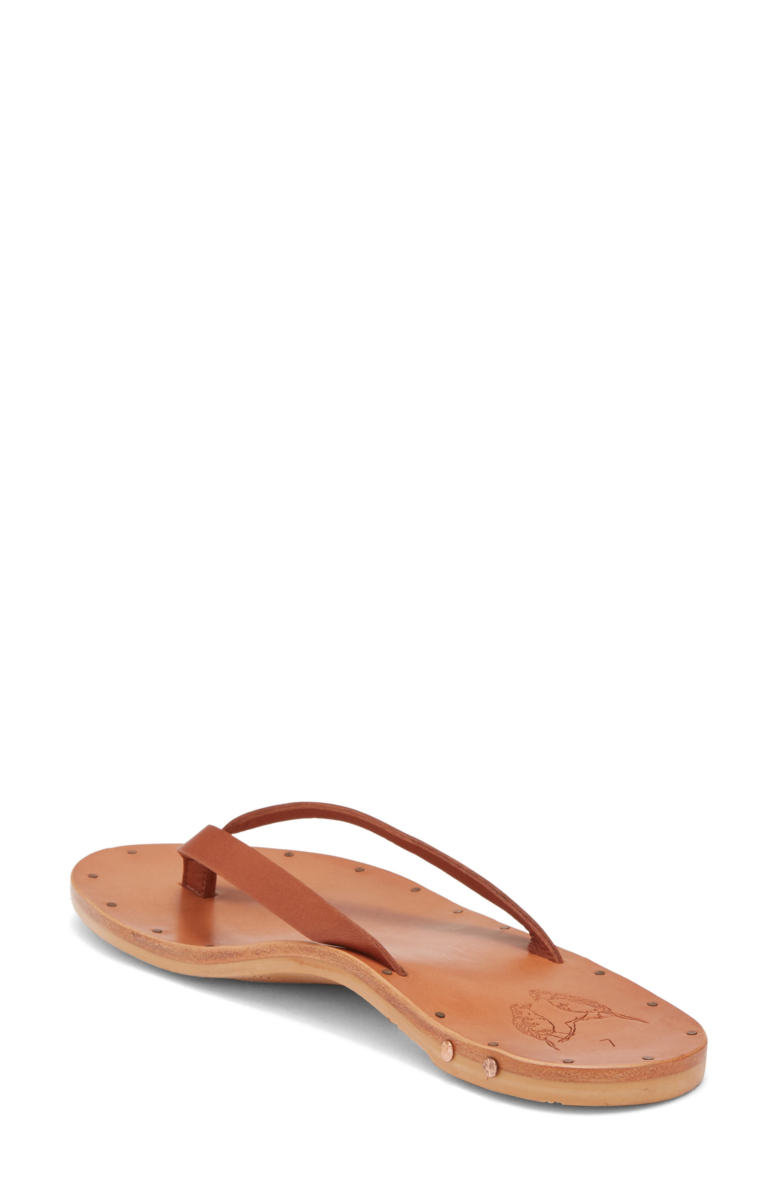Beek Seabird Flip Flop, Alternate, color, Tan