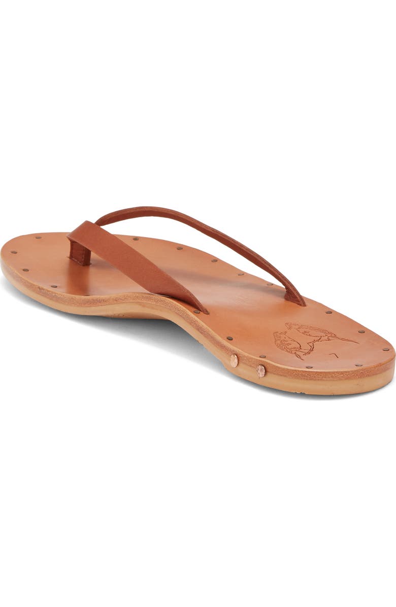 Beek Seabird Flip Flop, Alternate, color, Tan