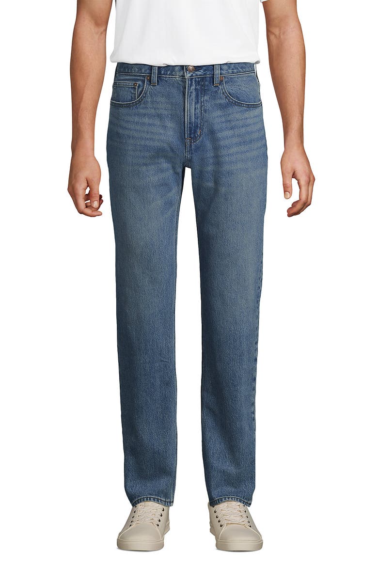 Stretch Comfort Waist Classic Fit Jean, Alternate, color, Medium Tahoe Wash