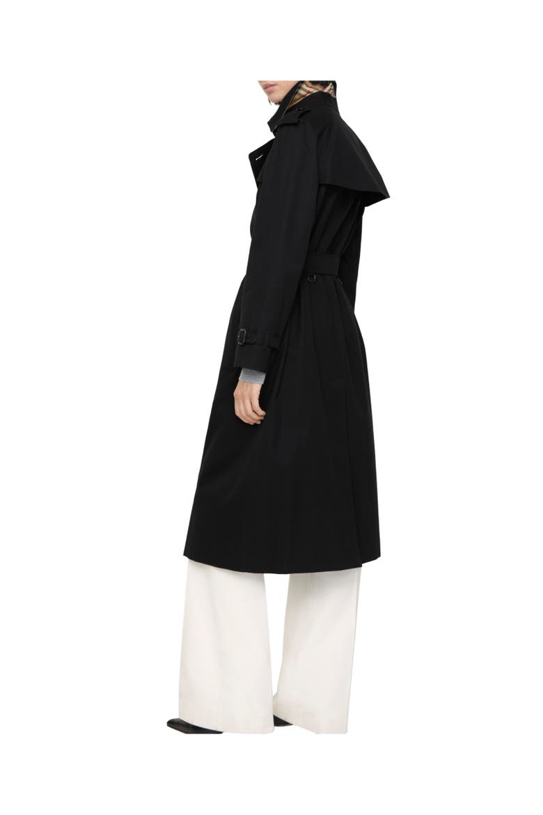 Long Waterloo Heritage Trench Coat, Alternate, color, Black