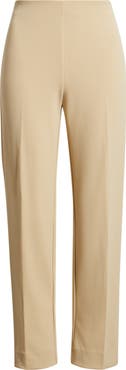 Anne Klein Hollywood Waist Straight Leg Ankle Pull-On Pants