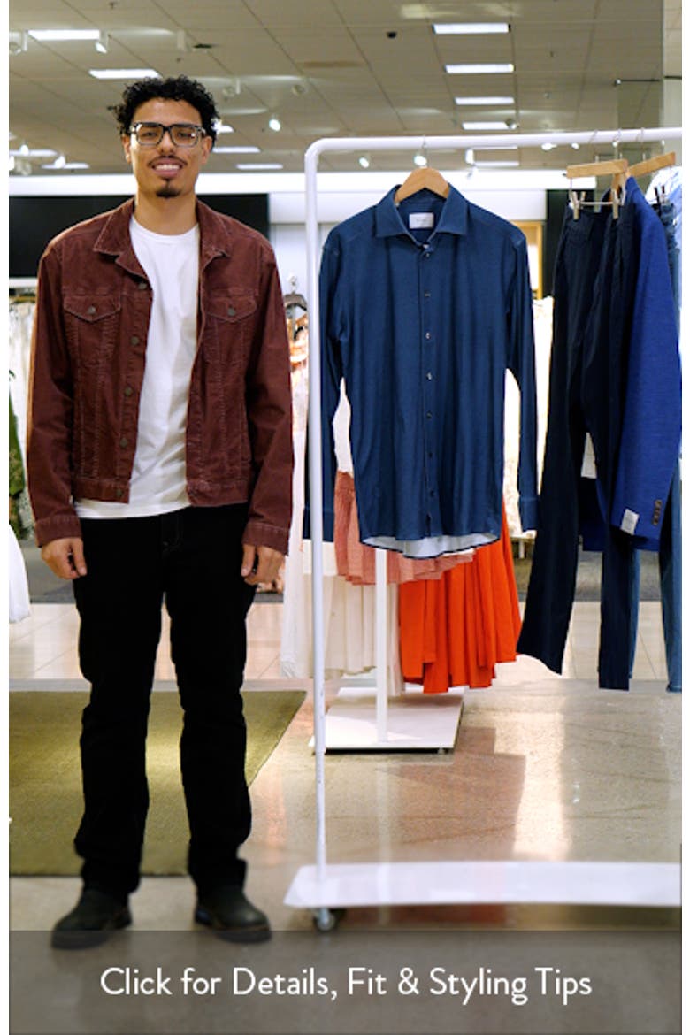 Slim Fit 4Flex Fit Stretch Jersey Dress Shirt video