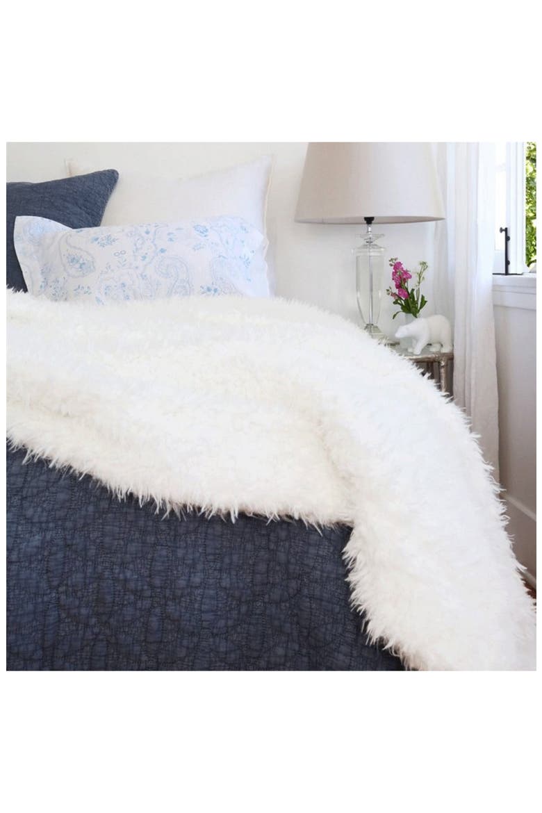 Tula Oversize Throw Blanket, Alternate, color, WHITE