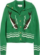 THE GREAT. The Bass Cardigan