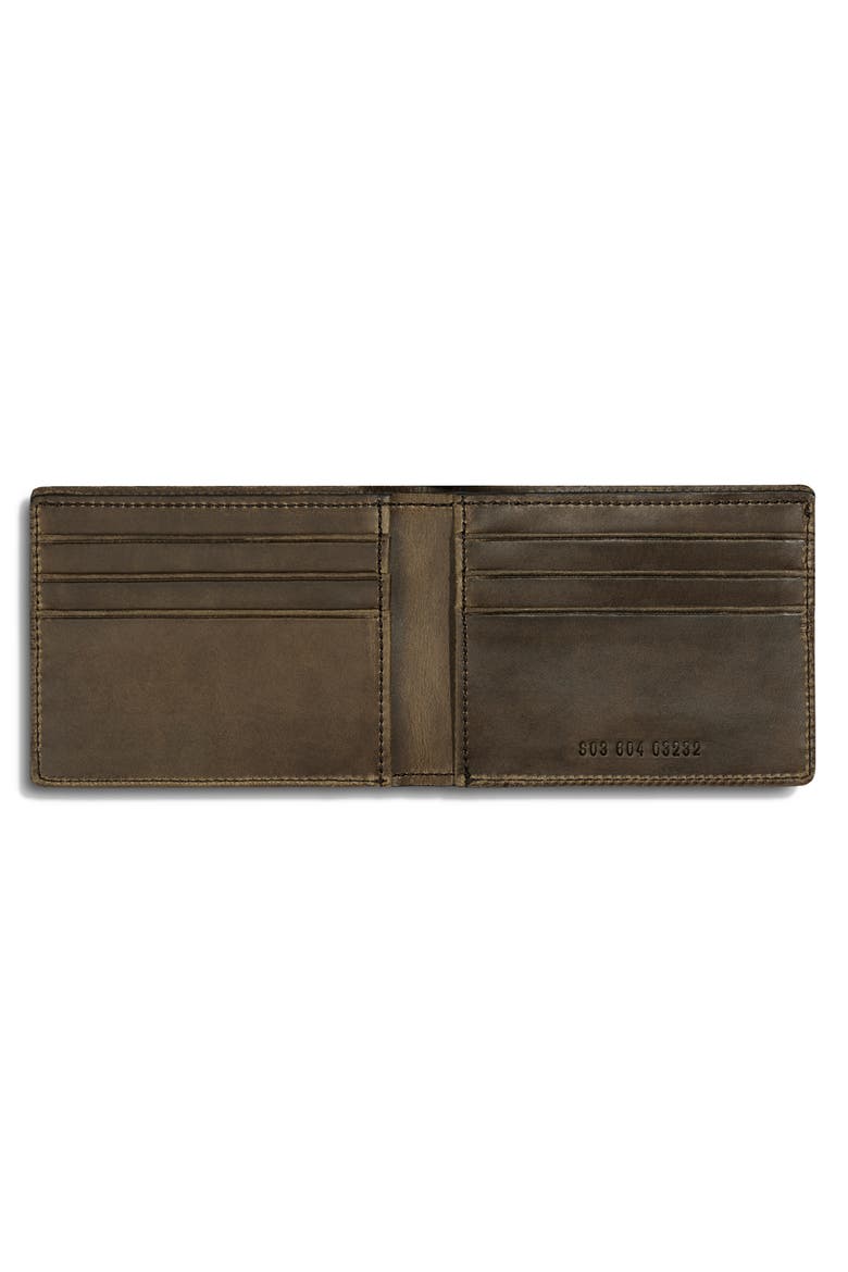 Navigator Leather Wallet, Alternate, color, MOSS