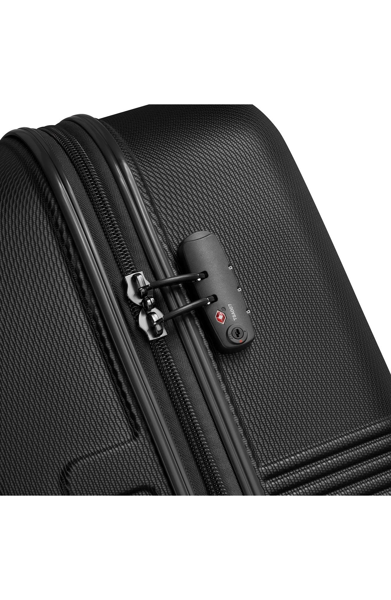 DELSEY Flanerie 28-Inch Hardside Spinner Luggage, Alternate, color, Black