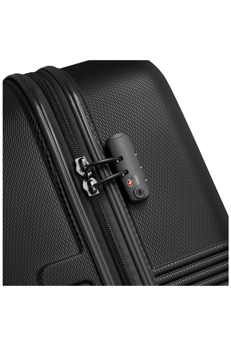 Flanerie 28-Inch Hardside Spinner Luggage, Alternate, color, BLACK