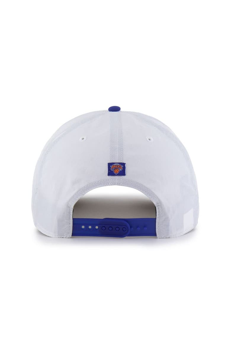 '47 Men's '47  White New York Knicks brrr° Condor Two-Tone Hitch Rope Adjustable Hat, Alternate, color, 