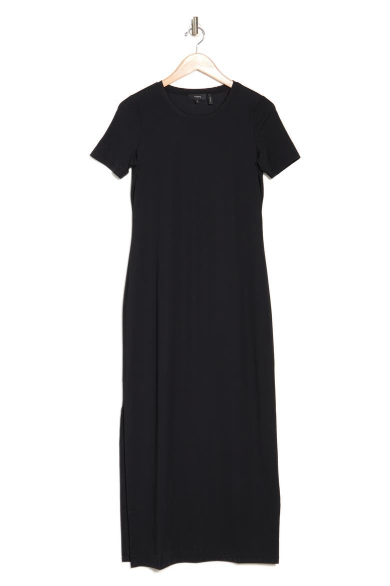 Cherryal Travel Maxi Dress, Alternate, color, BLACK