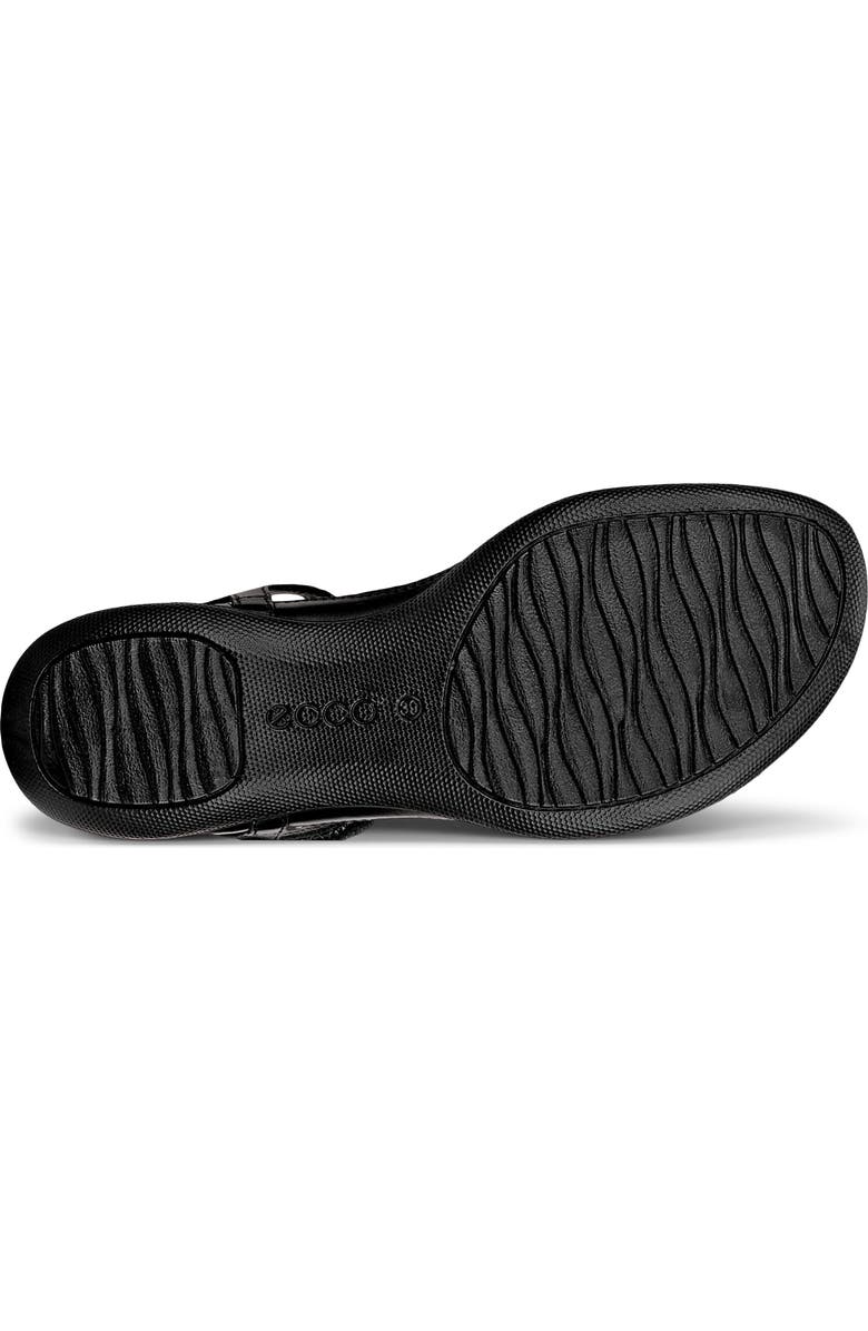 ECCO Flash Ankle Strap Sandal, Alternate, color, Black/ Black/ Black