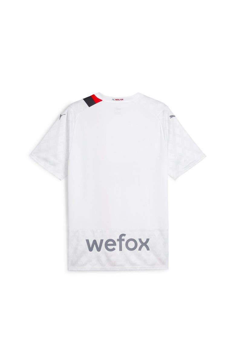PUMA Men's Puma  White AC Milan 2023/24 Away Replica Jersey, Alternate, color, 