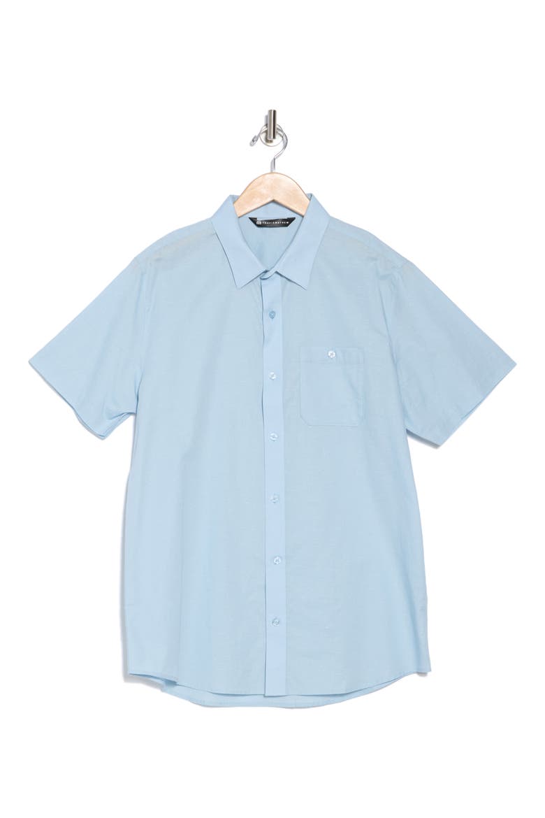 Studebaker Regular Fit Short Sleeve Shirt, Alternate, color, DREAM BLUE