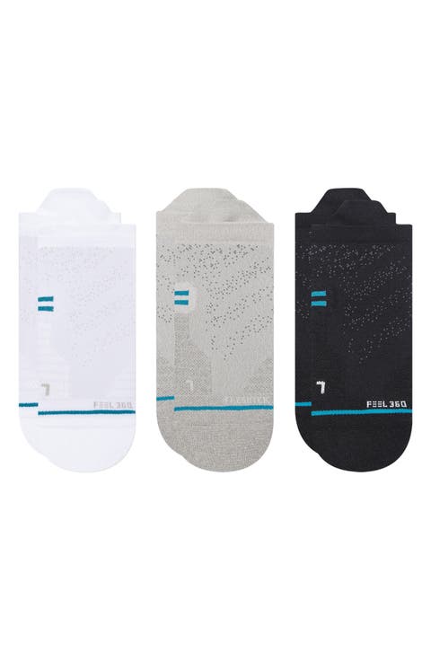 3-Pack Athletic Tab Back Socks
