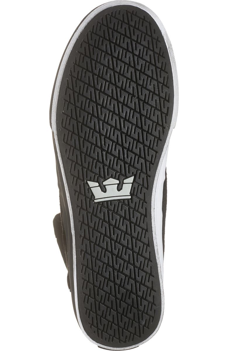 Supra Aluminum Mid Top Sneaker, Alternate, color,