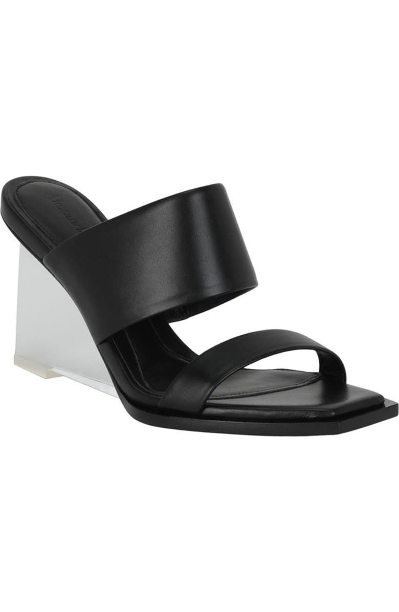 McQueen Shard Wedge Sandal, Main, color,