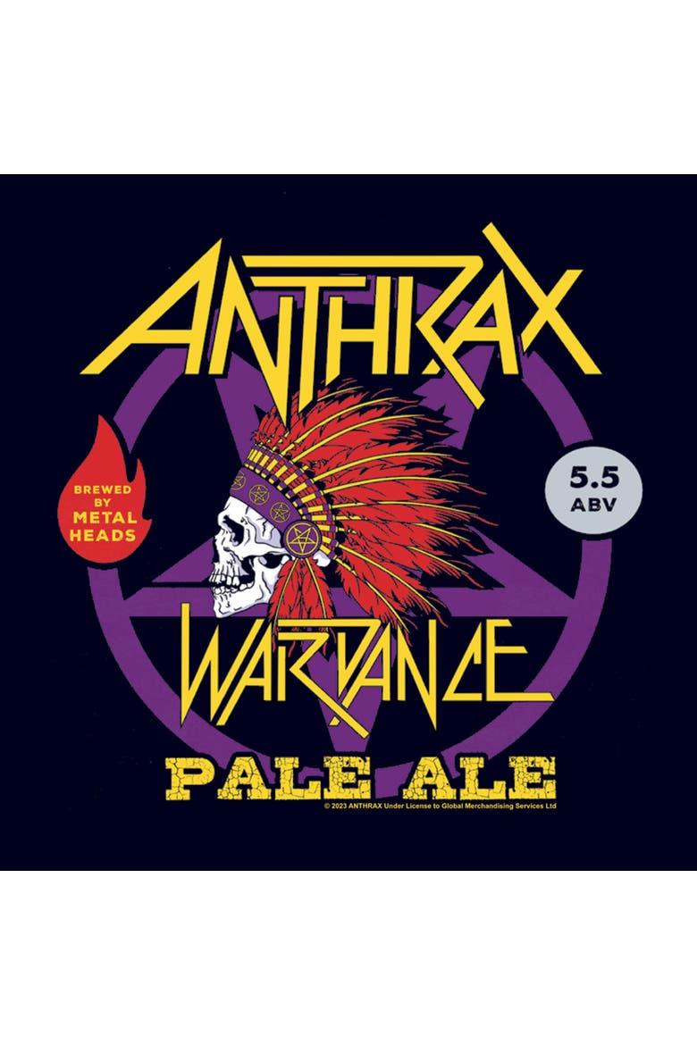Men's Anthrax Wardance Pale Ale  Graphic T-Shirt, Alternate, color, Navy Blue