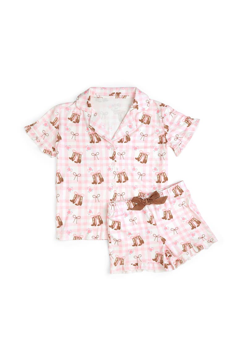 Cowgirl Western Lounge Set, Main, color, Soft Pink