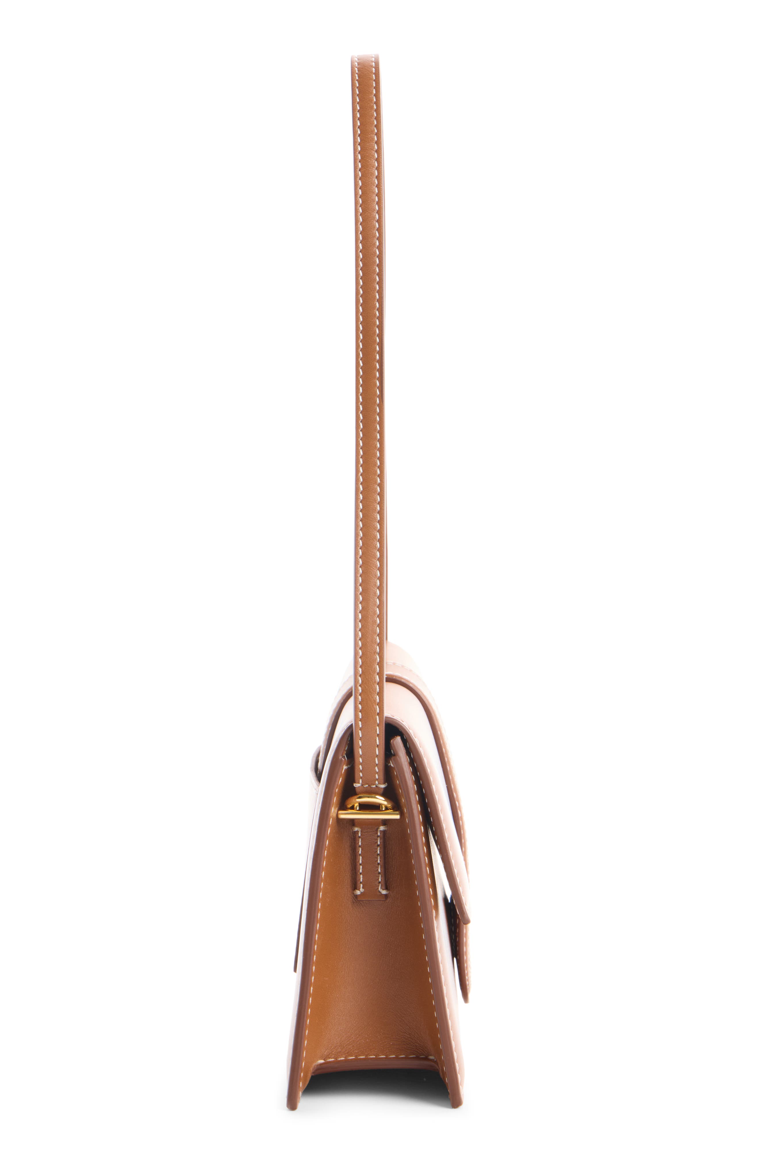 Jacquemus Le Bambino Long Shoulder Bag, Alternate, color, Light Brown 2 811