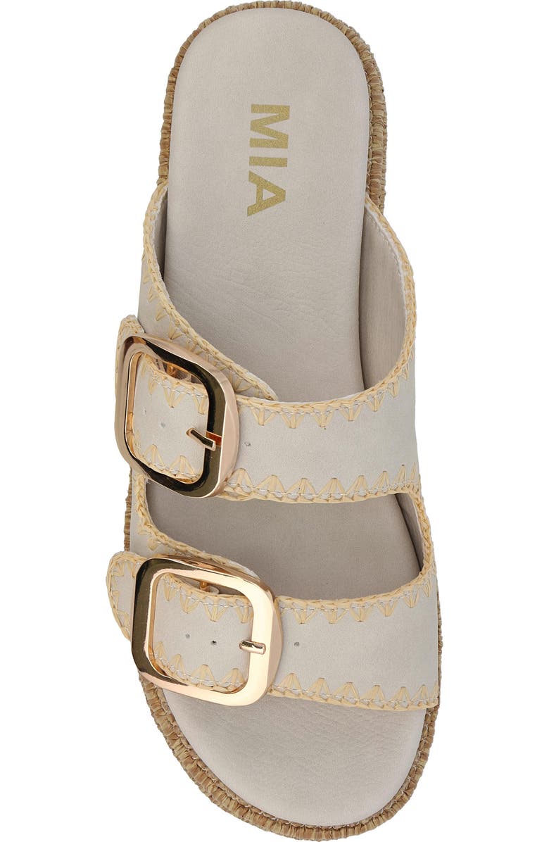MIA Mieko Two-Strap Platform Sandal, Alternate, color, Seashell