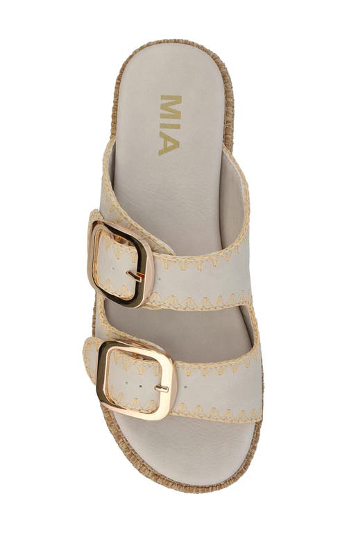 MIA MIA MIEKO TWO-STRAP PLATFORM SANDAL 