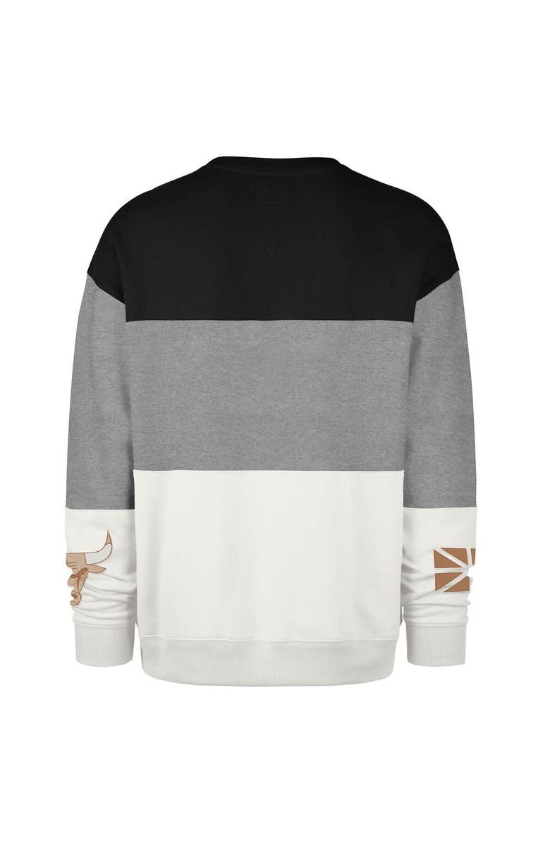 '47 Unisex '47 Gray Chicago Bulls 2024/25 City Edition On Five Maximalist Pullover Sweatshirt, Alternate, color,