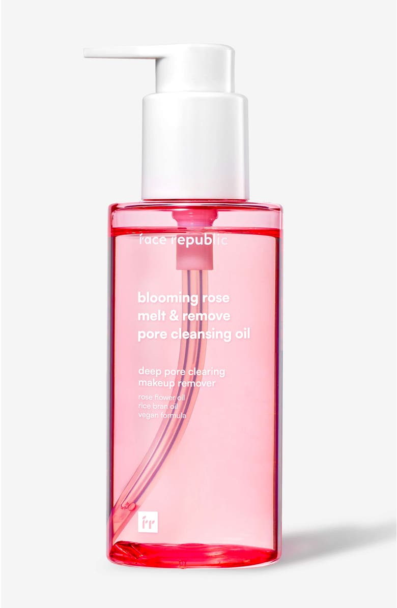 Face Republic Blooming Rose Melt & Remove Pore Cleansing Oil, Main, color, NO COLOR