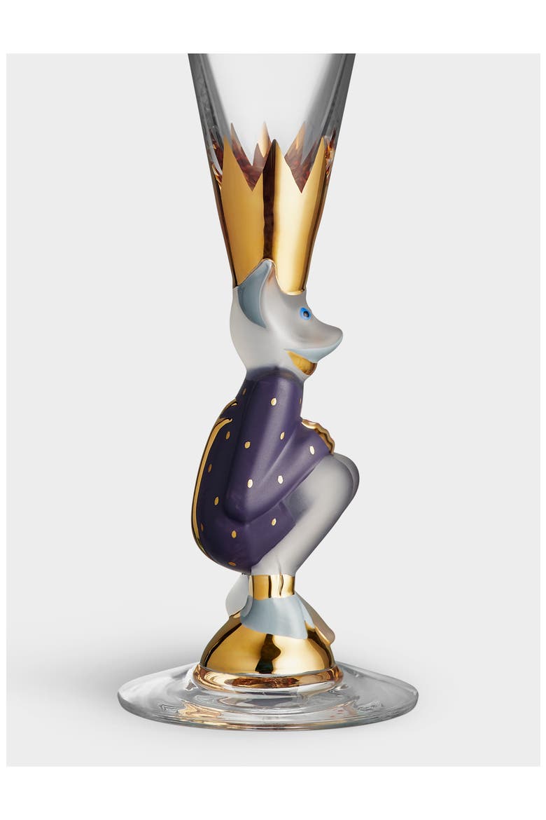 Sparkling Devil Champagne Flute, Alternate, color, PURPLE