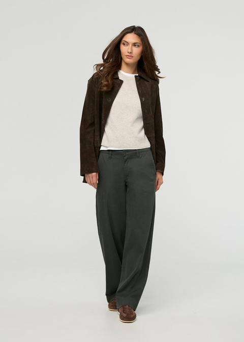 Performance Denim Mid Rise Straight