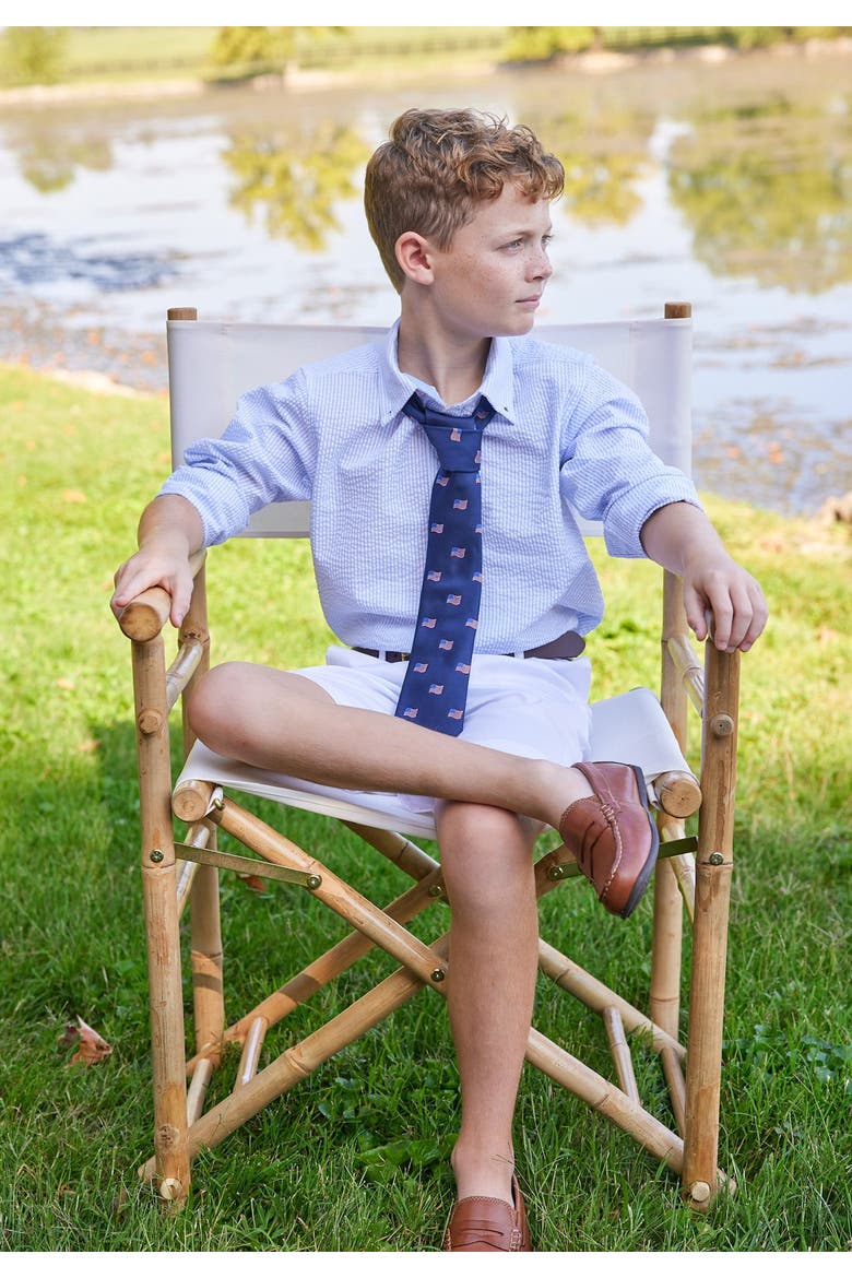 Kids' Neck Tie, Alternate, color, Americana