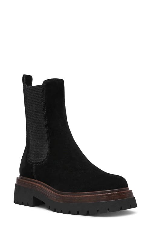 Steve Madden Blitzen Platform Chelsea Boot In Black