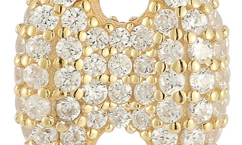 Chloe & Madison Chloe And Madison 14k Gold Cubic Zirconia Chain Link Drop Earrings In Gold