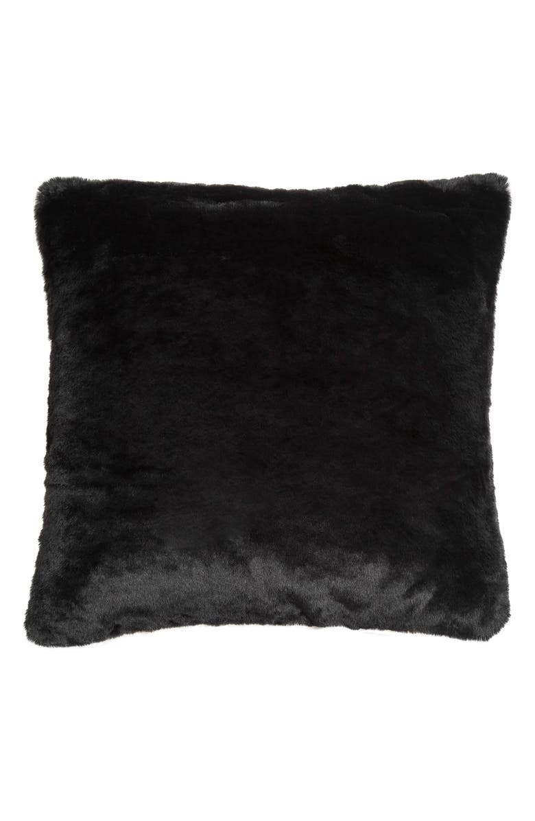 Apparis Tim Two-Tone Faux Fur Accent Pillow Cover, Main, color, 