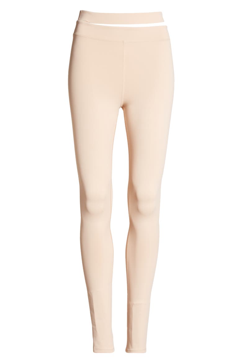 Airlift All Access High Waist Leggings, Alternate, color, MACADAMIA