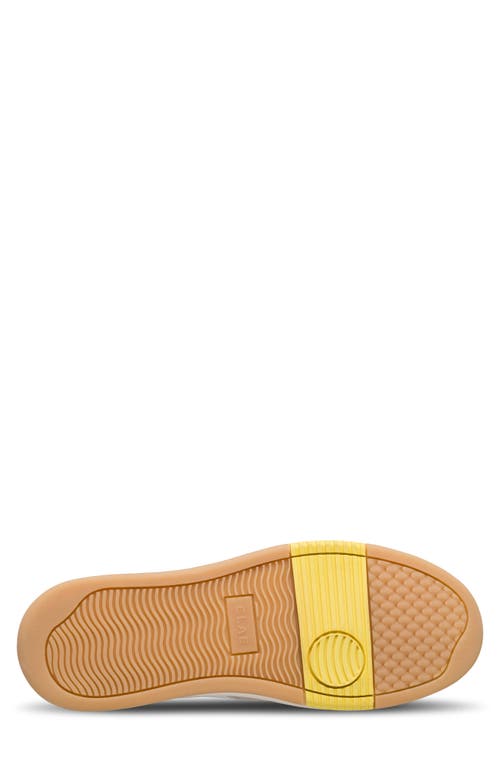 Clae Moses Low Top Leather Sneaker In Neutral