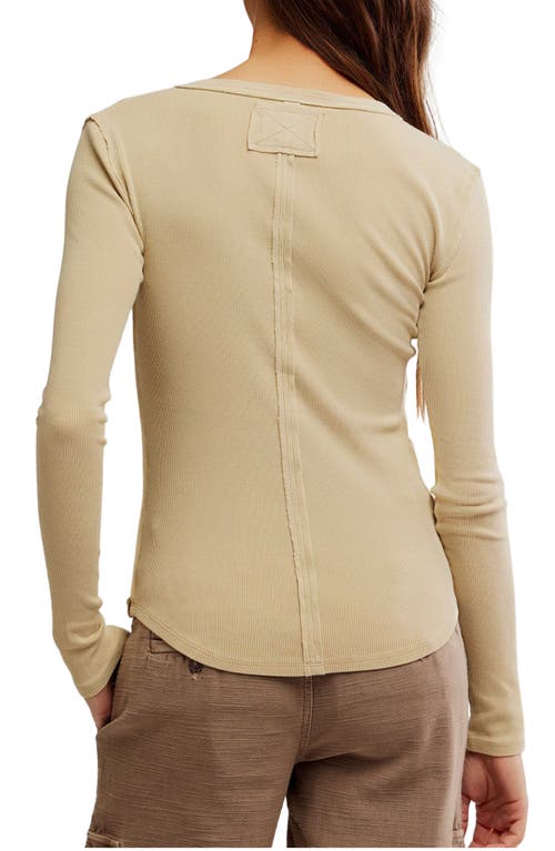 Free People Jamie Henley Top In Neutral