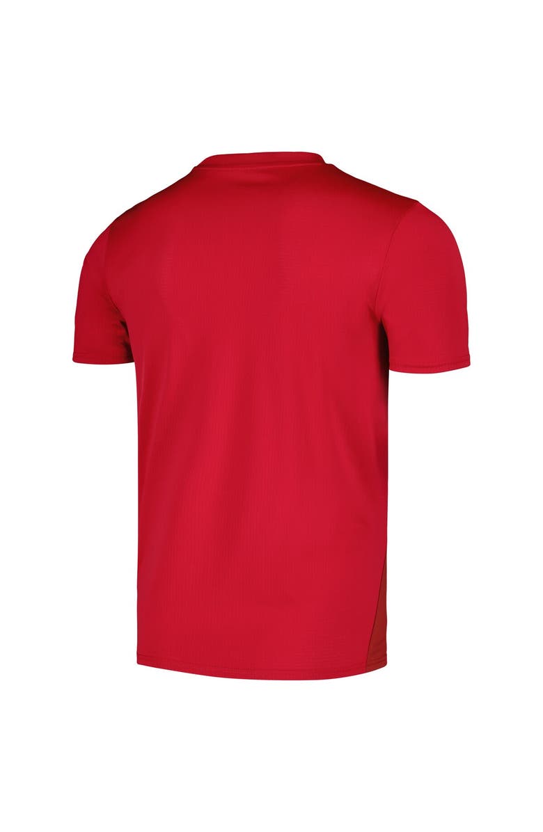 PUMA Men's Puma Red Serbia National Team 2024 Pre-Match Jersey, Alternate, color, Red