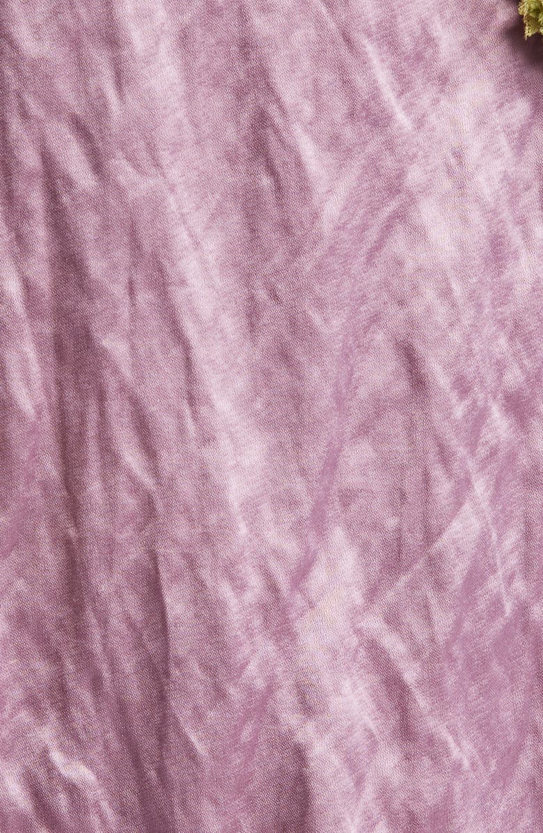 Erdem Floral Embroidered Duchesse Satin Cocktail Dress, Alternate, color, 