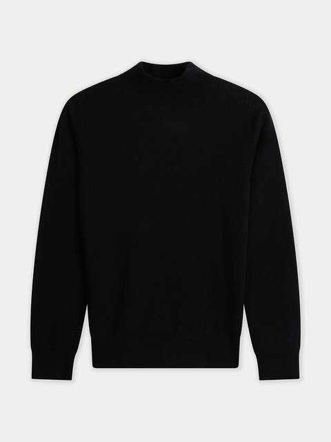 Timeless Cashmere Mock Neck Sweater
